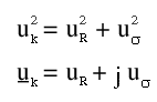 Formel K.3: Berechnung des Kurzschlußstroms aus der Kurzschlußspannung in Prozent